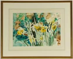 Buy Francis Edward James (1849-1920) RWS RBA NEAC - Watercolour, Daffodils • 101£