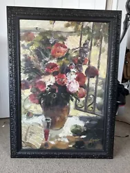 Buy Authentic Floral Painting By Local Artist With Certificate Of Authenticity • 710.42£
