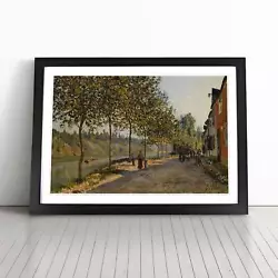 Buy Alfred Sisley June Morning Wall Art Print Framed Canvas Picture Poster Decor • 24.95£