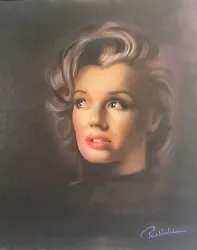 Buy RARE ORIGINAL PAUL KARSLAKE Marilyn Monroe Blond 50s Icon Model OIL PAINTING • 72,000£