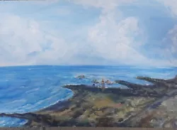 Buy Original Artwork Painting Beach North Wales  • 80£
