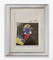 Buy Andy Warhol Hand Signed Original Lithograph Print Certificate $3,500 Appraisal! • 1,183.57£