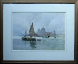 Buy Robert Weir Allan Venice Lagoon 1881 Scottish Listed Artist W.colour 1852-1942 • 5,400£