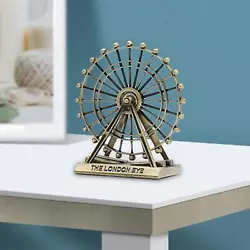 Buy Tower Model Statue Decorative Retro Style For Tabletop Tourism Gift Home • 9.15£