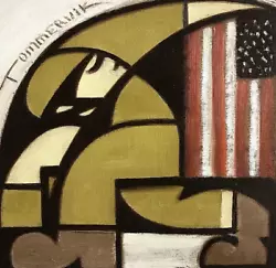 Buy Tommervik Soldier Rasing Flag Art Military American Flag Usa Patriotic Painting  • 1,933.93£