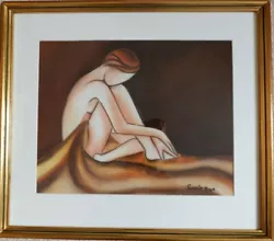 Buy An Original Framed Pastel Painting By Pascale Bigot • 75£