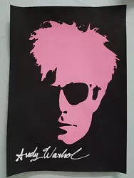 Buy Andy Warhol Hand Signed. 'andy Portrait'. Watercolor On Paper. Pop Art • 24.90£
