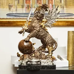 Buy Original Bronze Statue Sculpture Year Of The Tiger Signed Jewelry Processing • 62,358.38£