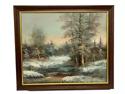 Buy Woodland Scenery Original Oil Painting Signed J Bath Still Life -Framed |G270 I8 • 5.95£