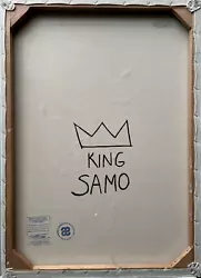 Buy Jean-Michel Basquiat (Handmade) Acrylic Painting On Canvas Signed & Stamped • 720.04£