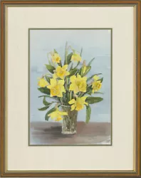 Buy Ann Morgan - 20th Century Watercolour, Daffodils • 68£