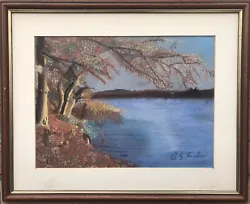 Buy 1990 Vintage Original Pastel Painting Signed By Artist W.J.Archer Framed L50cm • 8.90£