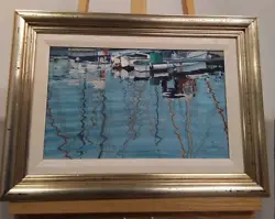 Buy Painting ' Boat Reflections' By Margaret  Mclntyre • 179£