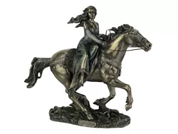 Buy Rhiannon Epona Celtic Horse Goddess Cold Cast Bronze & Resin Statue Sculpture • 91.67£