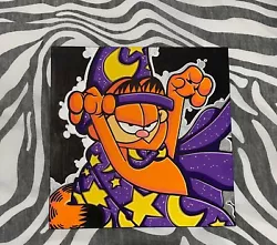Buy Garfield - Wizard Hand Painted Canvas Panel • 25£