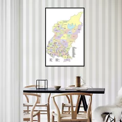 Buy Quezon City Map Art Background Poster Painting Vinyl/Canvas Office Wall Decor • 5.48£