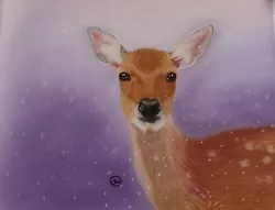 Buy Original Deer Pastel Painting • 80£