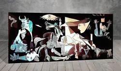 Buy Pablo Picasso Guernica CUBISM CANVAS PAINTING ART PRINT WALL W2 482X • 59£