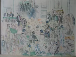 Buy OFFER REC'D Raoul Dufy 1877-1953 Very Rare ORIGINAL LIMITED EDITION LITHO SIGNED • 12,215£
