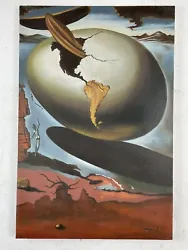 Buy Salvador Dali (Handmade) Oil Painting On Canvas Signed & Stamped 40 X 60 Cm • 516.75£