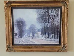 Buy Sisley, Alfred 17x 14 Gold Ornate Frame And Double Matted Art Print Titled VGC • 37.21£