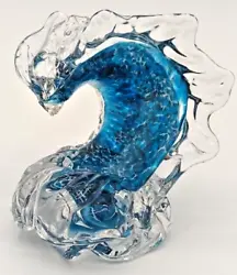 Buy Pristine Condition~Original Evan Jenkins Glass Wave Sculpture 2012~Gorgeous!!! • 764.59£