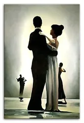 Buy Jack Vettriano - 90x60cm Oil Painting Hand Painted Signed Wall Picture G00356 • 148.85£
