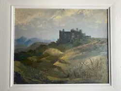 Buy WELSH SCHOOL - HARLECH CASTLE EW GRIFFITH Circle Of Kyffin Williams DOUBLE SIDED • 295£