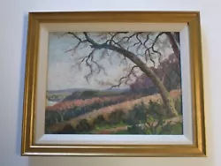 Buy Antique 1940's Oil Painting Plein Air Landscape Impressionist St Cloud  Oudart • 680.40£