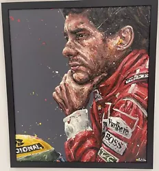 Buy Paul Oz Original Artwork Senna Portrait • 19,200£