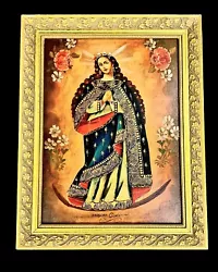 Buy Vintage Virgin Mary Oil Painting Titled   Imaculada Concepcion.  14.75  X 19  • 189£