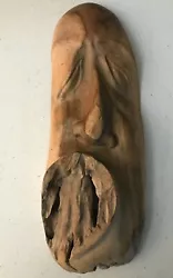 Buy Carved Driftwood Face Sculpture Mike Skaffer Ketchikan, Alaska Wall Folk Art 14  • 41.34£
