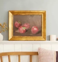 Buy HEARTH & HAND  Apple 12  × 15  Still Life Apples Framed Wall Art With Magnolia • 41.82£