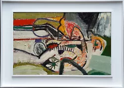 Buy Alexander Mcneish Scottish Fifties Abstract Modern Art Oil Painting • 5,500£