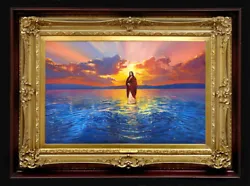Buy Handmade ORIGINAL Oil Painting Arseni ~ JESUS CHRIST 28  X 18  NO FRAME Art UK • 29,950£