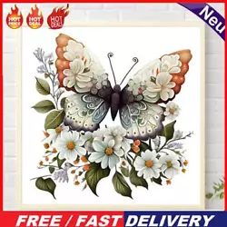 Buy Paint By Numbers Kit DIY Butterfly Oil Art Picture Craft Home Wall Decor(H1424) • 5.97£