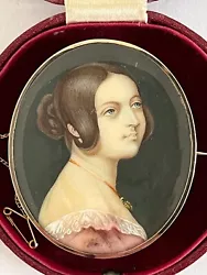 Buy Antique Miniature Queen Victoria Portrait After Sir William Ross Circ 1845 • 445£