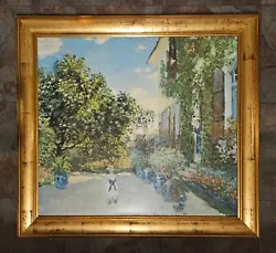 Buy Large Framed Quality Print On Board  La Casa Della Artista  By Claude Monet • 79.99£