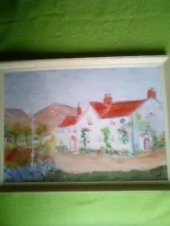 Buy Acrylic Painting On Canvas Hand Painted In 1975 Local Artist • 4£