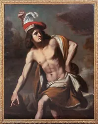 Buy Huge 17th Century Italian Old Master David Head Of Goliath GUERCINO (1591-1666) • 15,900£
