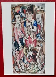 Buy Postcard Max Beckmann Fastnacht The Tate Gallery London Art Painting • 1.80£