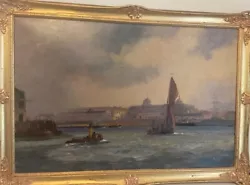 Buy Vic Ellis - Original Oil Painting - Leigh On Sea Artist • 500£