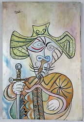 Buy Pablo Picasso (Handmade) Oil Painting On Canvas Signed & Stamped • 477.99£