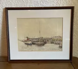 Buy Roger Davey Watercolour “Victoria Pier Hull” • 89£