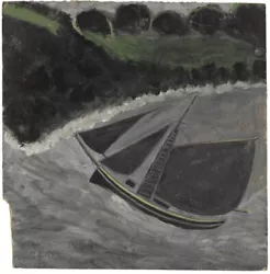 Buy A Fishing Boat Off The Coast : Alfred Wallis : 1938 : Archival Quality Art Print • 63.46£