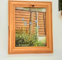 Buy Pamsfineart ( In My Garden) Original Oil Painting  Uk Artist Garden Irises • 20£