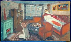 Buy Piri Kálman (1908-1983) Women By The Fireplace • 220.43£