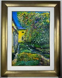 Buy Vincent Van Gogh (Handmade) Oil On Cardboard Painting Framed Signed And Stamped • 1,102.49£
