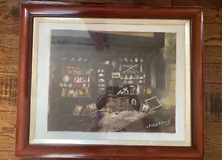 Buy The Antique Junk Shop Vintage Painting Framed • 195£
