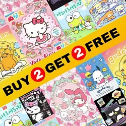 Buy BUY 2 GET 2 FREE - Sanrio Character Poster - Hello Kitty Kawaii Girls Room Decor • 4.95£